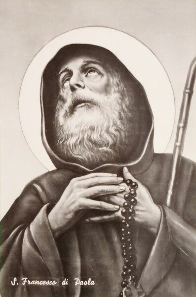 Cartolina - Commemorativa - San Francesco di Paola - 1961