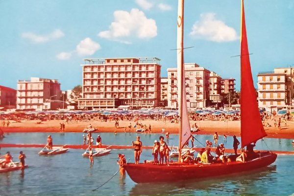 Cartolina - Miramare - Gita in Barca - 1967