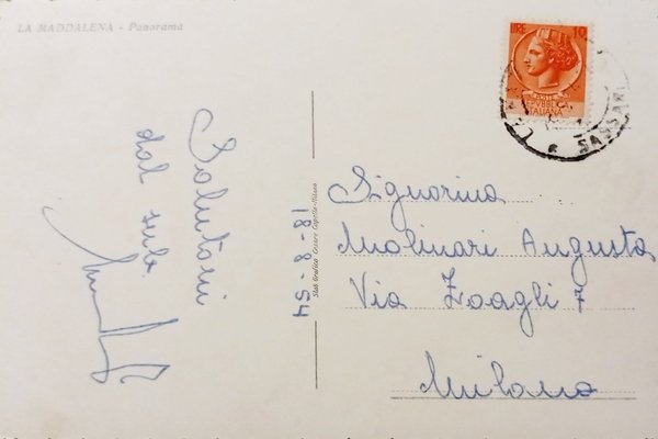 Cartolina - La Maddalena ( Sassari ) - Panorama - …
