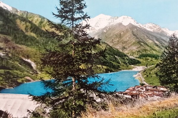 Cartolina - Alta Valle Varaita - Frazione Castello - Panorama …