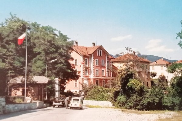 Cartolina - Saltrio - Confine Italo-Svizzero - 1971