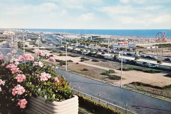 Cartolina - Ostia Lido - Panorama Parziale - 1971