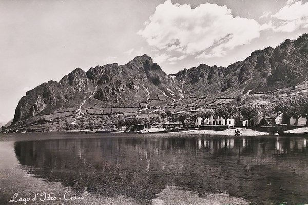 Cartolina - Lago d'Idro - Crone - 1955 ca.