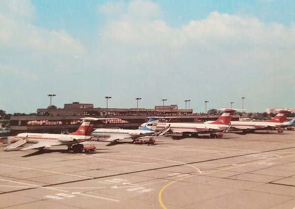 Cartolina - Interflug Deutsche Republik - Flughafen Berlin-Schönefeld - 1970 …