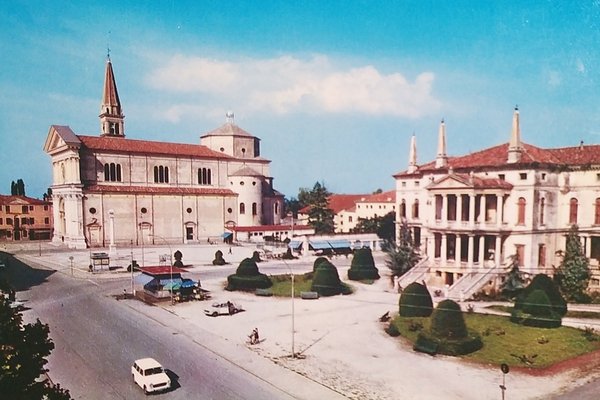 Cartolina - Noventa Vicentina ( Vicenza ) - Villa Palladiana …