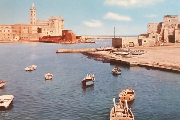 Cartolina - Trani - Il Porto - 1960 ca.