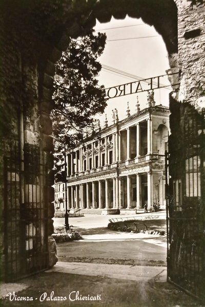 Cartolina - Vicenza - Palazzo Chiericati - 1950 ca.