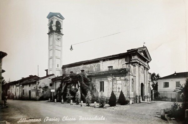 Cartolina - Albuzzano ( Pavia ) - Chiesa Parrocchiale - …