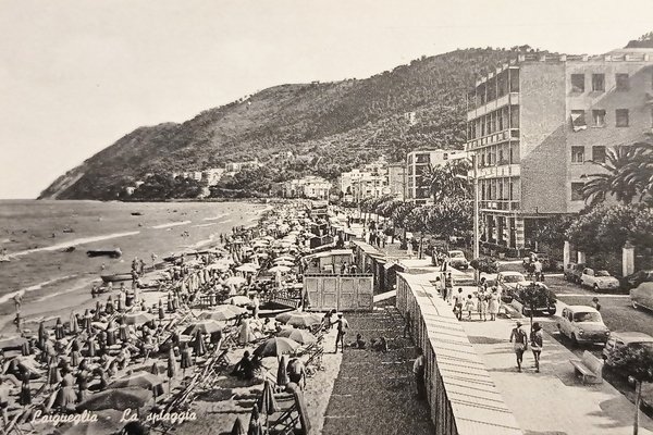 Cartolina - Riviera dei Fiori - Laigueglia - La Spiaggia …