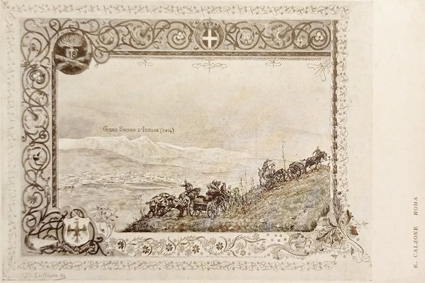Cartolina Militare - 18^ Reggimento Artiglieria da Campagna - 1900 …