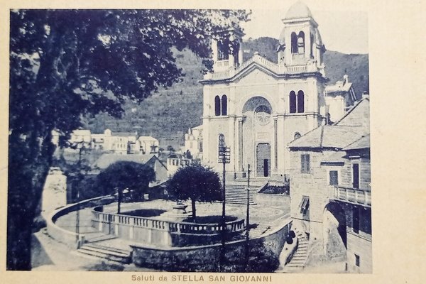 Cartolina - Saluti da Stella San Giovanni ( Savona ) …