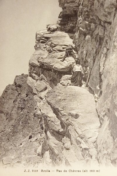 Cartolina - Svizzera - Arolla - Pas de Chèvres - … | Immagine principale