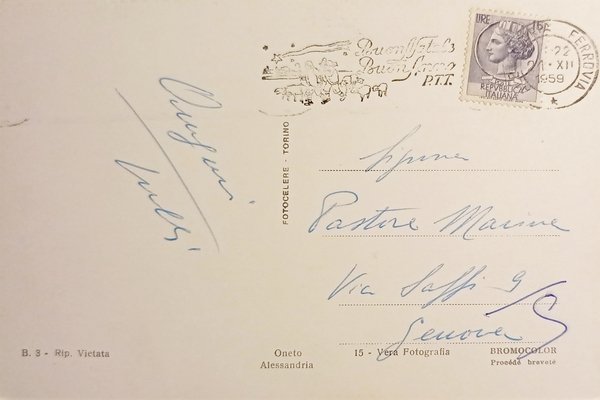 Cartolina - Alessandria - Vedute diverse - 1959