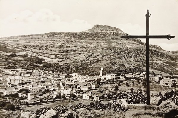 Cartolina - Bortigali - Panorama e Croce Missionaria - 1960 …