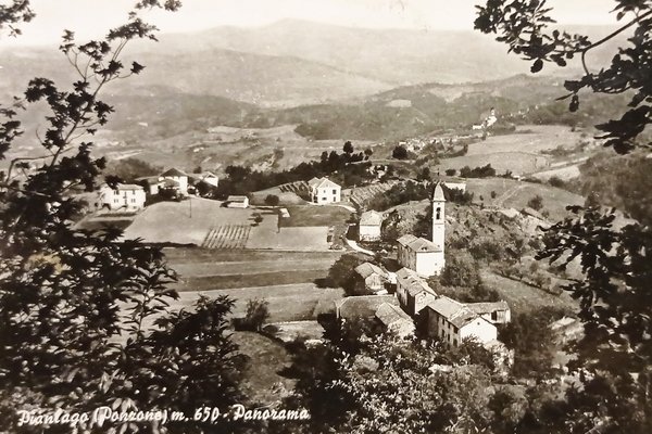 Cartolina - Pianlago ( Ponzone ) - Panorama - 1966
