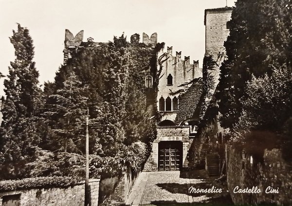 Cartolina - Monselice ( Padova ) - Castello Cini - …