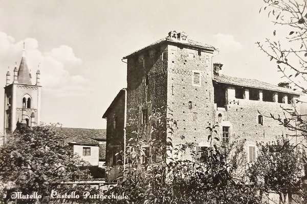 Cartolina - Murello - Castello Parrocchiale - 1961