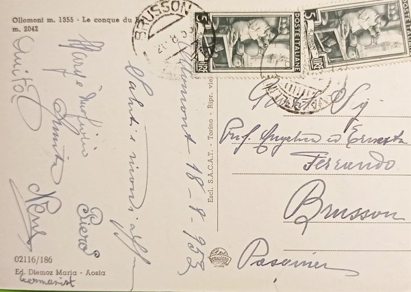 Cartolina - Ollo Vont - La Conca di Bj - …