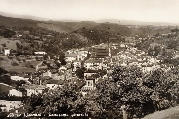 Cartolina - Altare ( Savona ) - Panorama Generale - …
