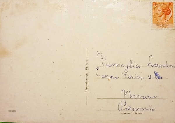 Cartolina - Calambrone - Collegio Ferrovieri - 1950 ca.