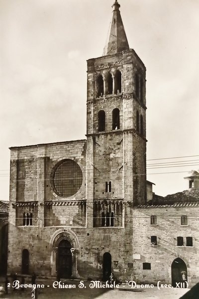 Cartolina - Bevagna - Chiesa S. Michele - Duomo - …