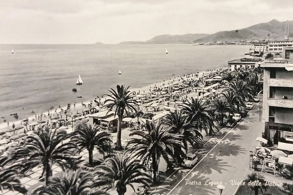 Cartolina - Riviera delle Palme - Pietra Ligure - 1950 …