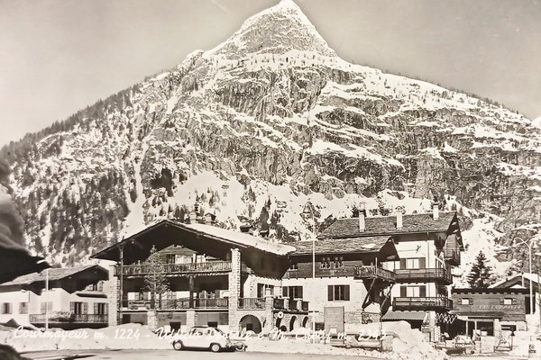 Cartolina - Courmayeur - Ufficio Postale e Monte Chétif - …