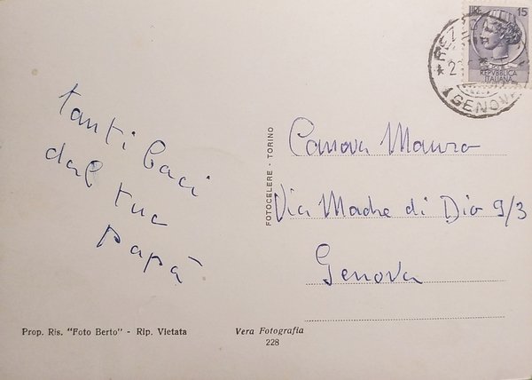 Cartolina - Rezzoaglio - Val d'Aveto - Particolare e M. …