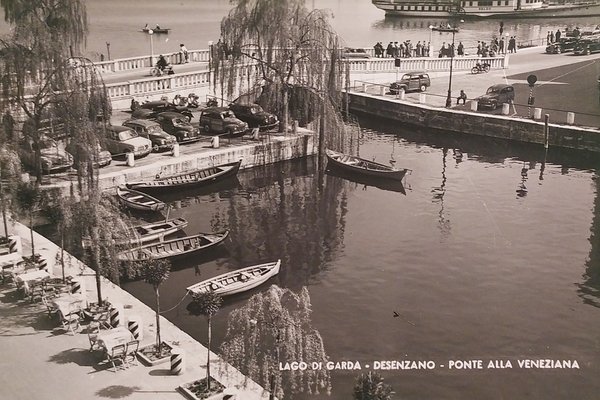 Cartolina - Lago di Garda - Desenzano - Ponte alla …