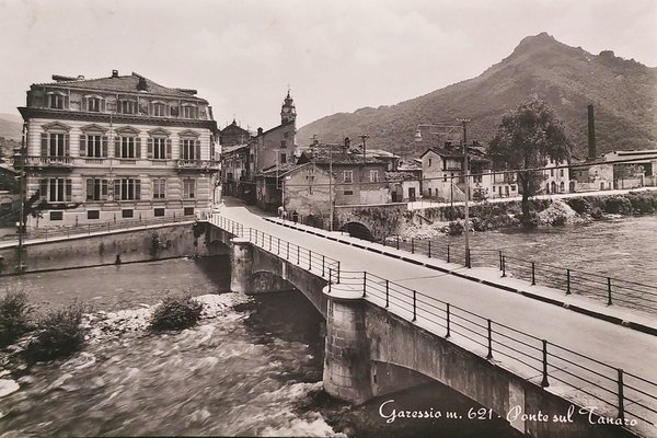 Cartolina - Garessio - Ponte sul Tanaro - 1960