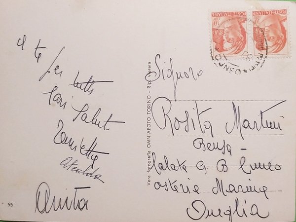 Cartolina - Garessio - Ponte sul Tanaro - 1960