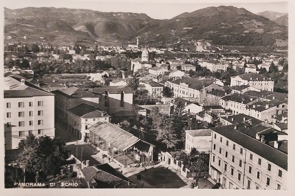 Cartolina - Panorama di Schio ( Vicenza ) - 1945 …