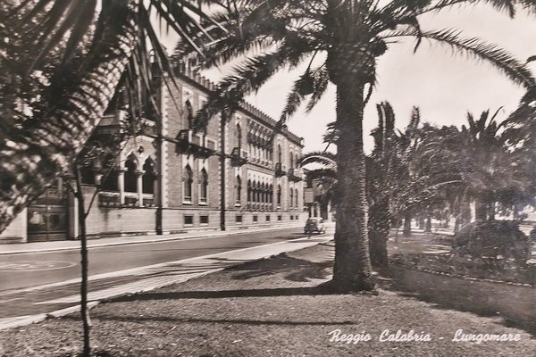 Cartolina - Reggio Calabria - Lungomare - 1955 ca.