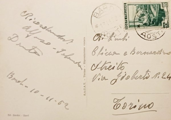 Cartolina - Bard - Panorama e la Dora Baltea - … | Immagine Gallery 2