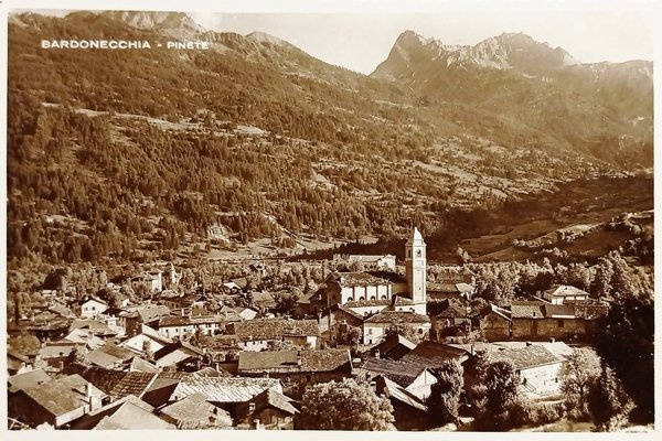 Cartolina - Bardonecchia - Pinete - 1938 ca.