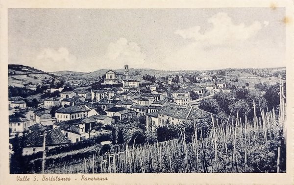 Cartolina - Alessandria - Valle S. Bartolomeo - Panorama - …