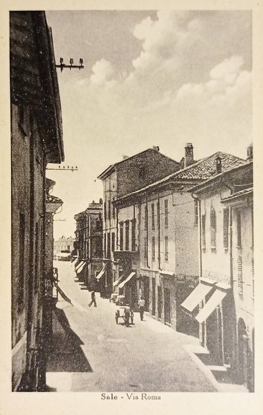 Cartolina - Sale - Via Roma - 1925 ca.