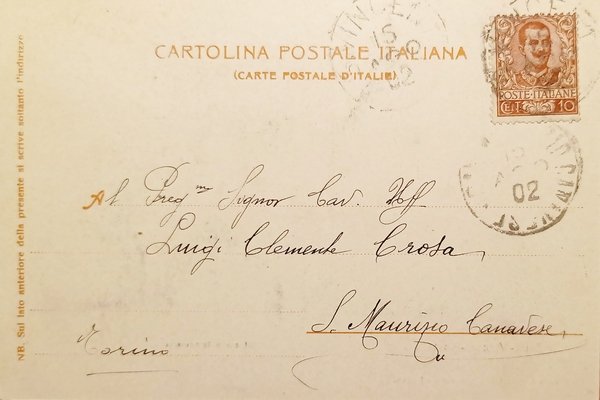 Cartolina - Saint Vincent - Aosta - Stazione Ferroviaria - …