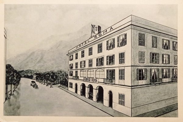 Cartolina - Hotel Roma - St. Vincent ( Valle d'Aosta …