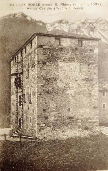 Cartolina - Saluti da Bosse presso S. Rhemy - Antico …