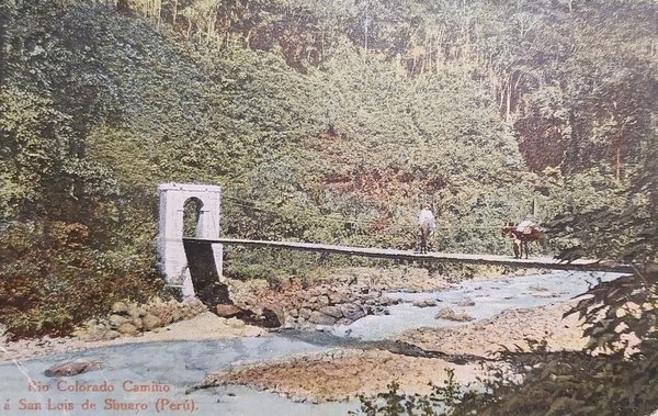 Cartolina - Rio Colorado Camino à San Luis de Sbuaro …