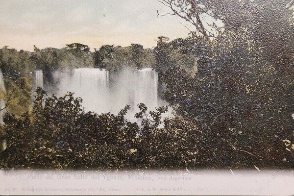 Cartolina - Argentina - Parte del Gran Salto de Iguazù …