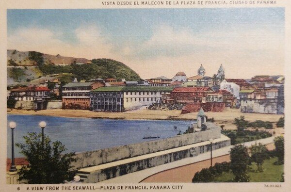Cartolina - Panama - Vista Desde el Malecon de la …