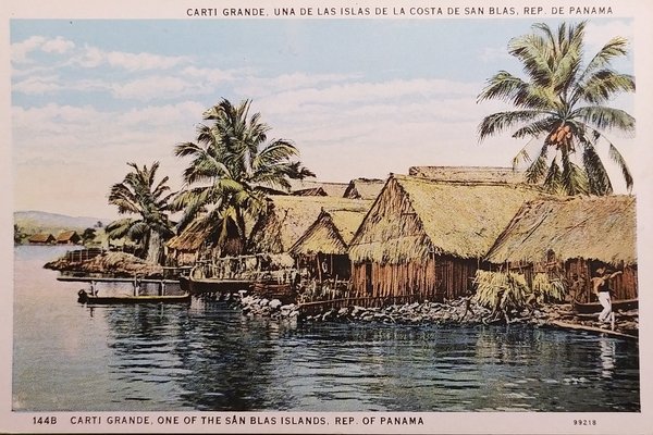 Cartolina - Panama - Carti Grande - Isla de la …