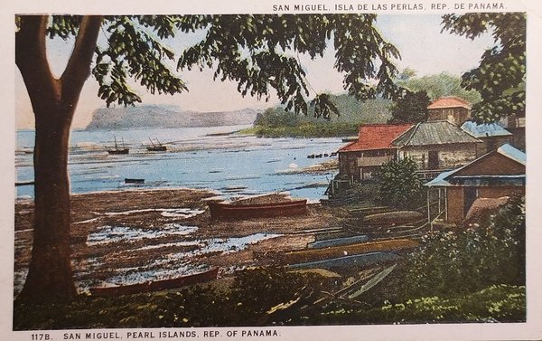 Cartolina - Panama - San Miguel - Isla de la …