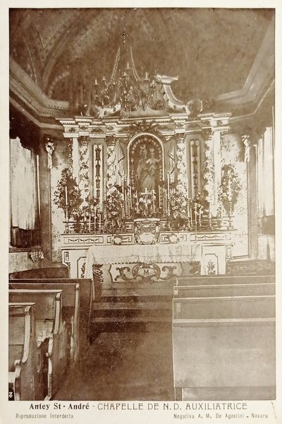 Cartolina - Antey Saint Andrè - Chapelle de N. D. … | Immagine principale