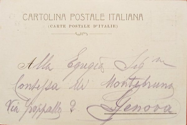 Cartolina - Sondrio - S. Mallero - 1900