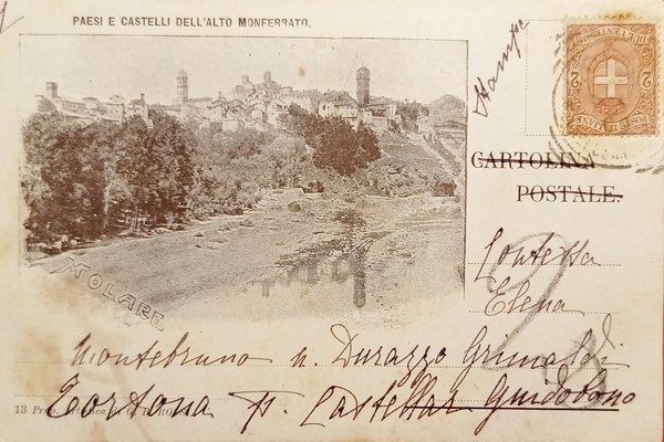 Cartolina - Paesi e Castelli dell'Alto Monferrato - Molare - … | Immagine principale