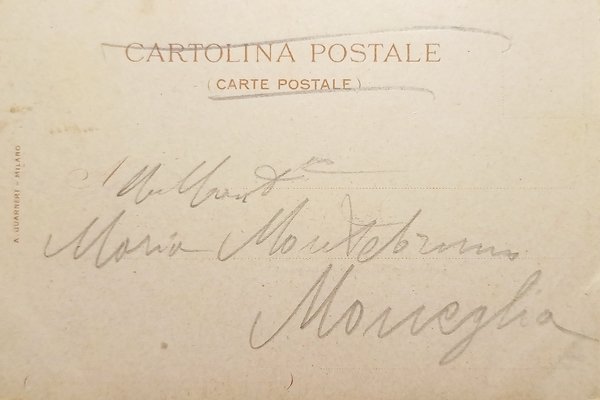 Cartolina - Spezia - Via Chiodo e Politeama - 1900