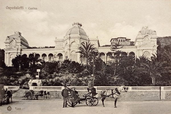 Cartolina - Ospedaletti - Casino - 1911